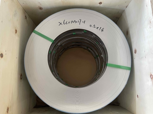 AISI 434 EN 1.4113 DIN X6CrMo17-1 Cold Rolled Stainless Steel Strip In Coil
