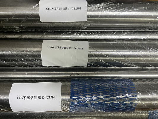 Thanh tròn bằng thép không gỉ AISI 446 UNS S44600 DIN 1.4762