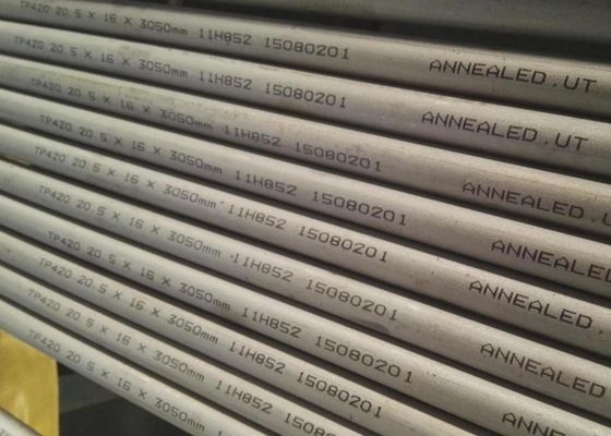 Ống / ống thép không gỉ ASTM A268 TP430 TP405 TP410S TP410 TP420 TP431 TP446